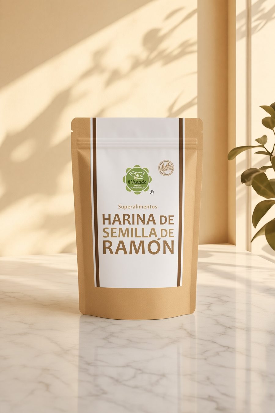 Harina de semilla de ramón