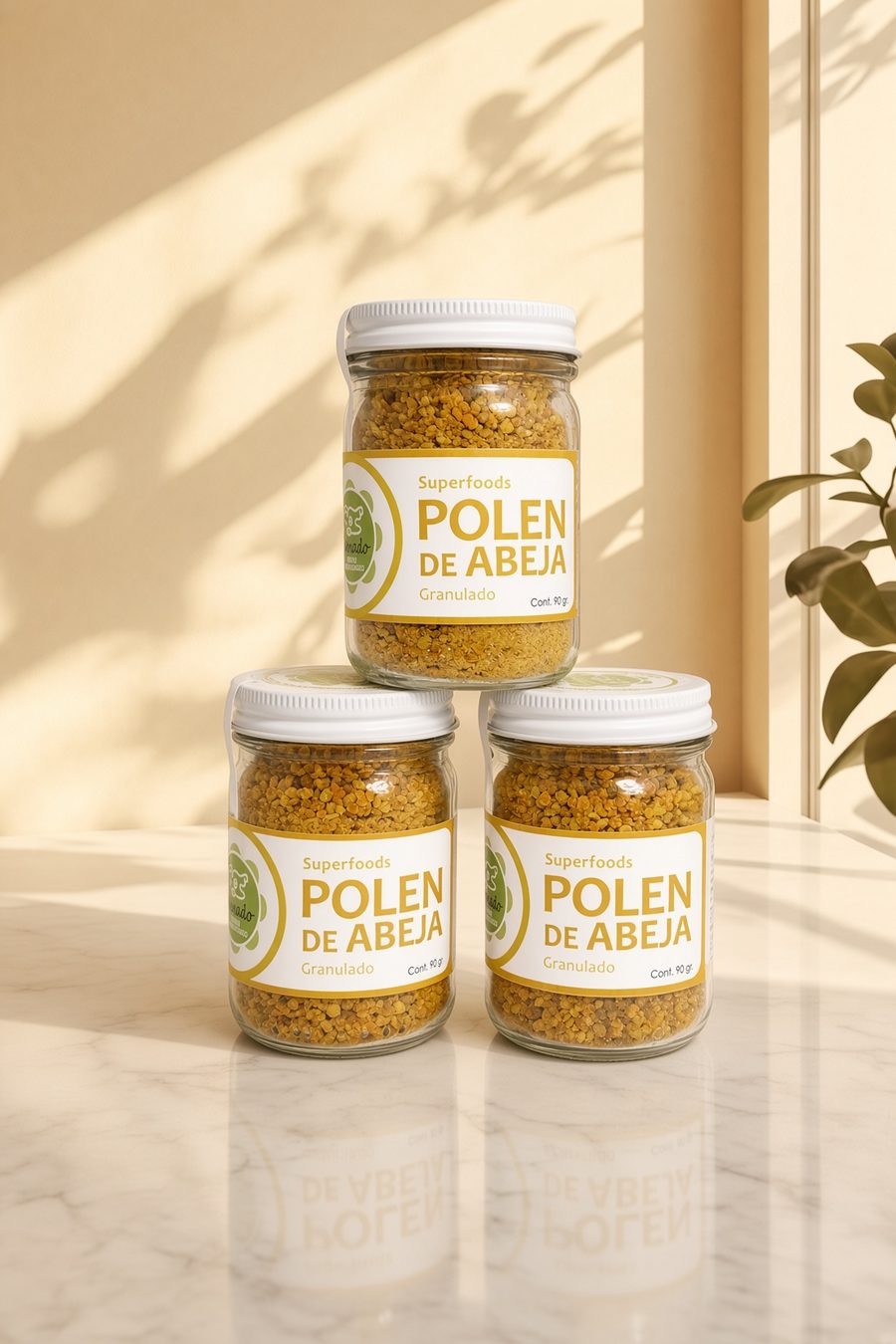 Polen de abeja granulado