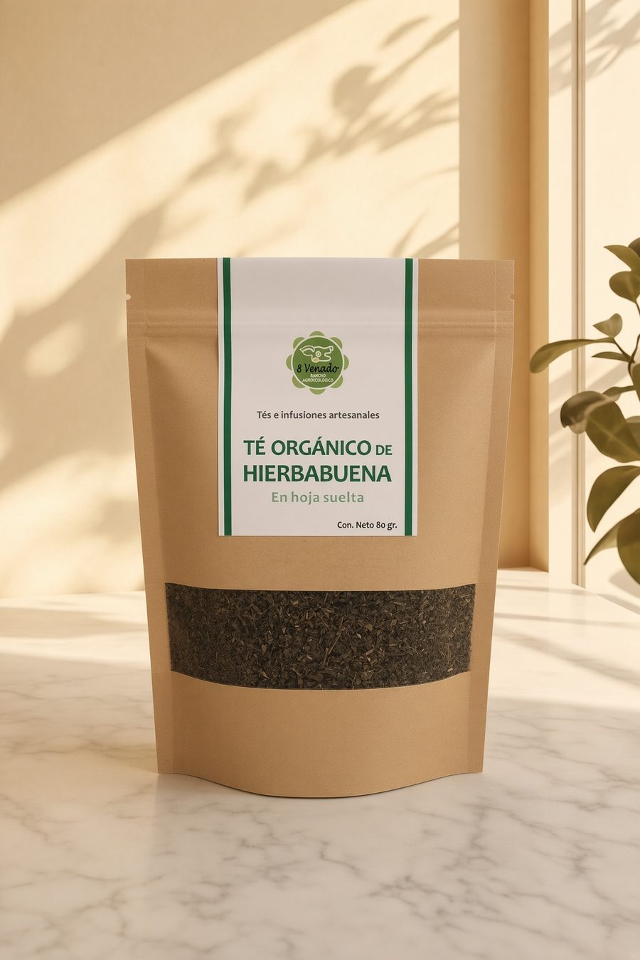 Té orgánico de hierbabuena